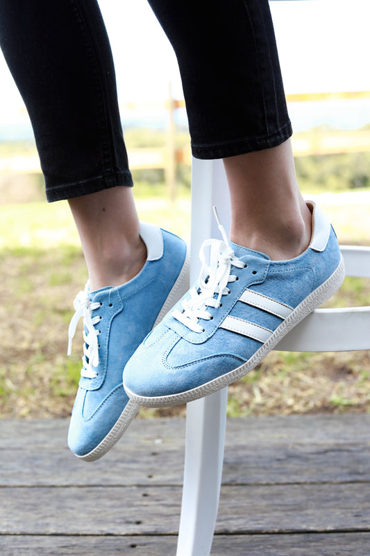 Shiloh Sneaker White & Blue