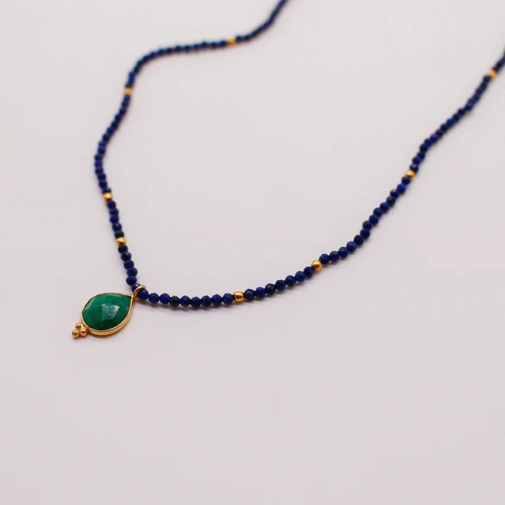 Lapis Pendant Necklace