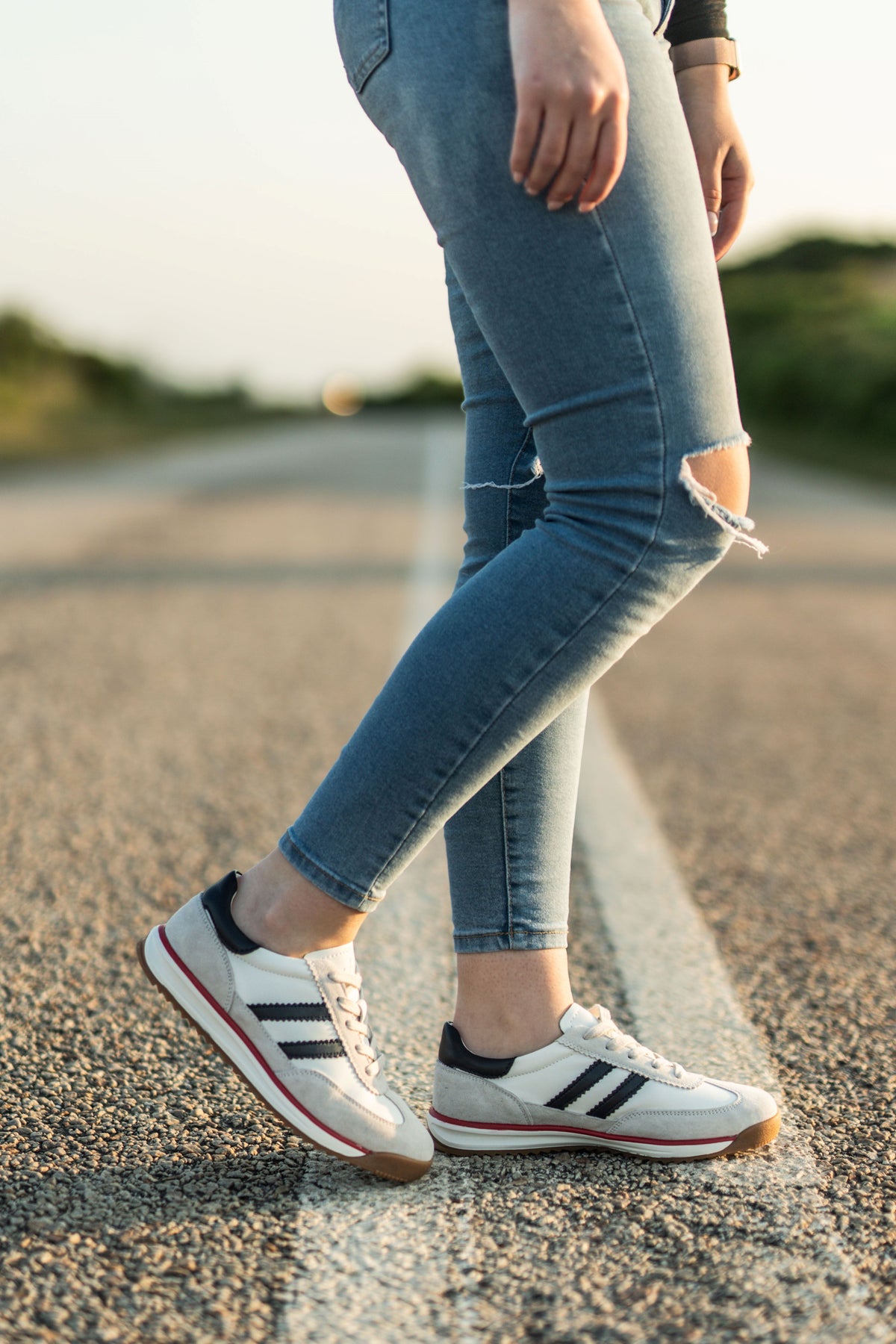 Astrid Sneaker Dash White/Navy