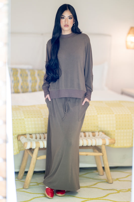 Skirt & Top Set Mushroom