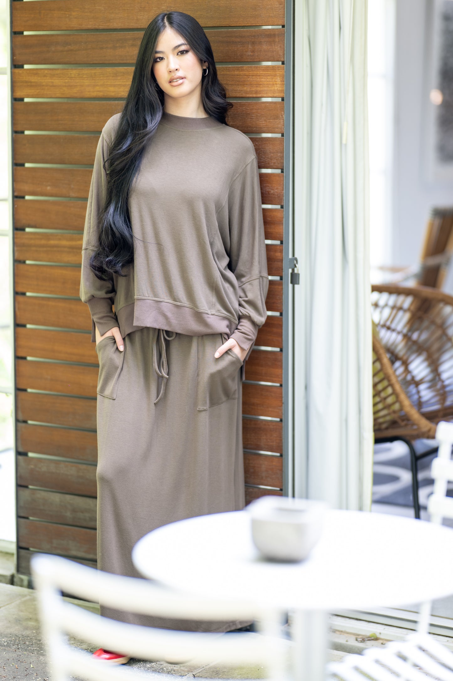 Skirt & Top Set Mushroom