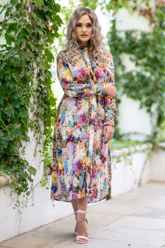 Frill Shirt Dress Bloodstorm