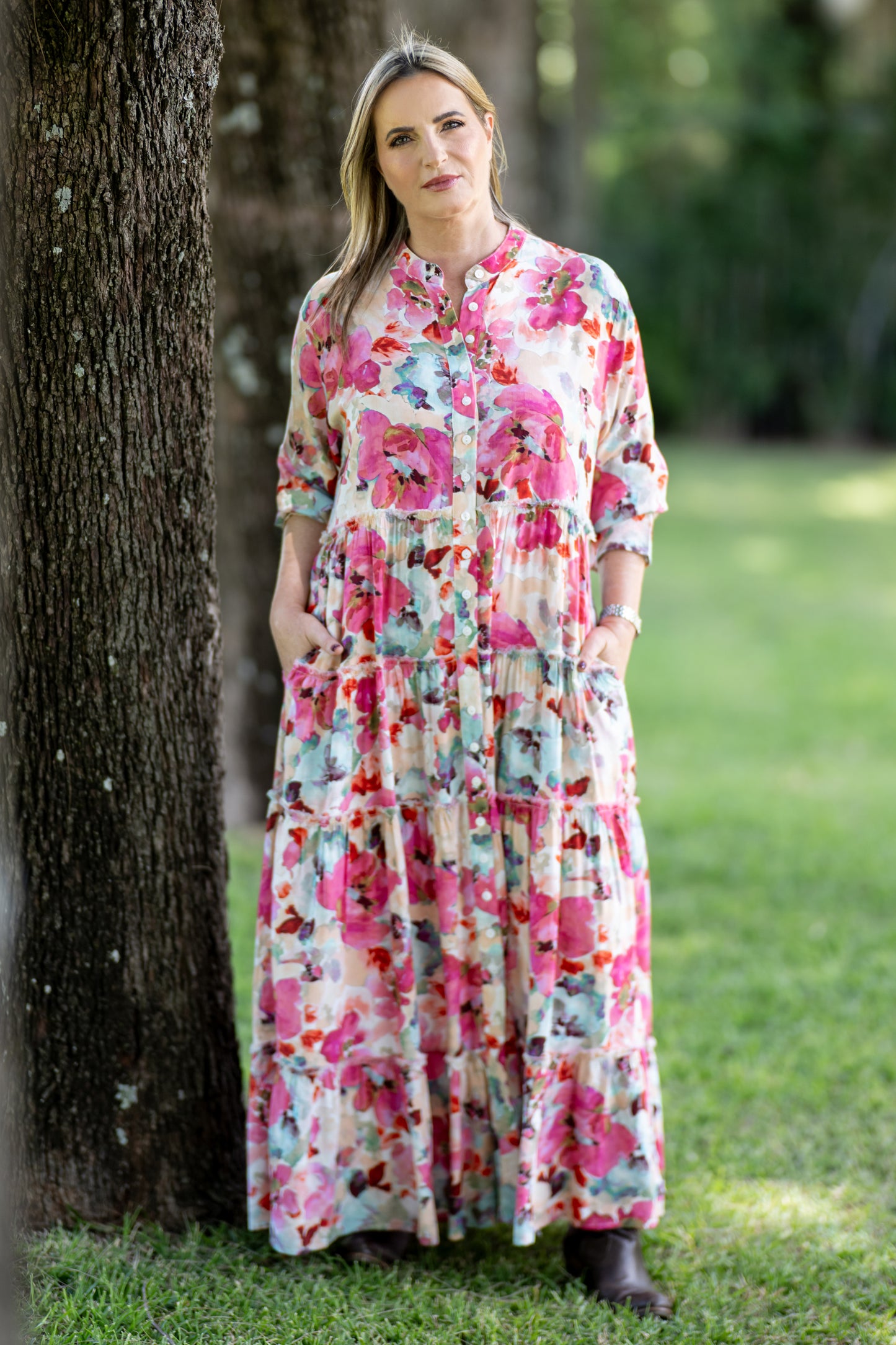 Sunrise Sorbet Dress