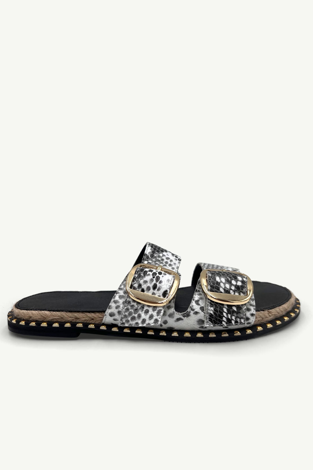 Marley Sandal Beige Snake