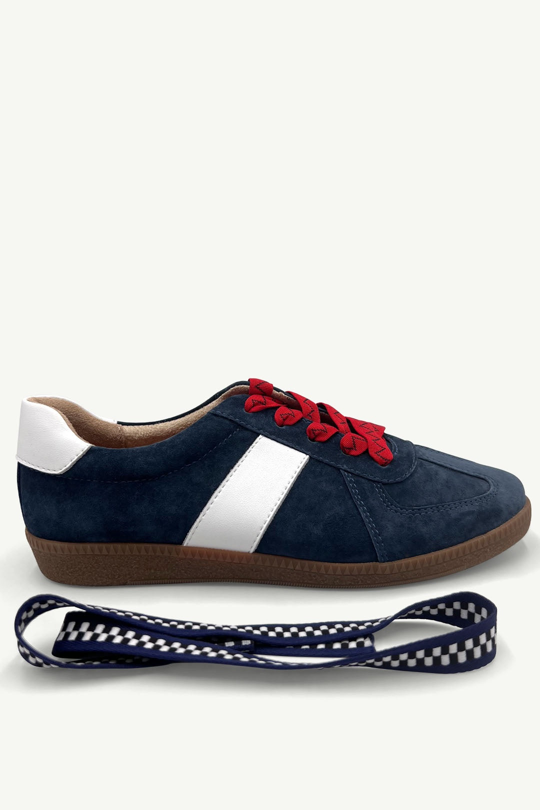 Quinn Sneaker Navy & White