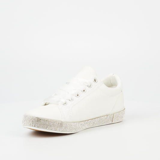 Sparkle Sneaker White
