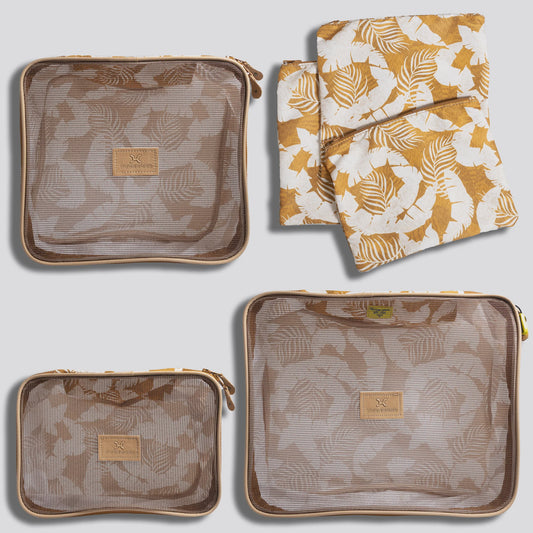 Travel Luggage Organizer Pods Fauna Earth