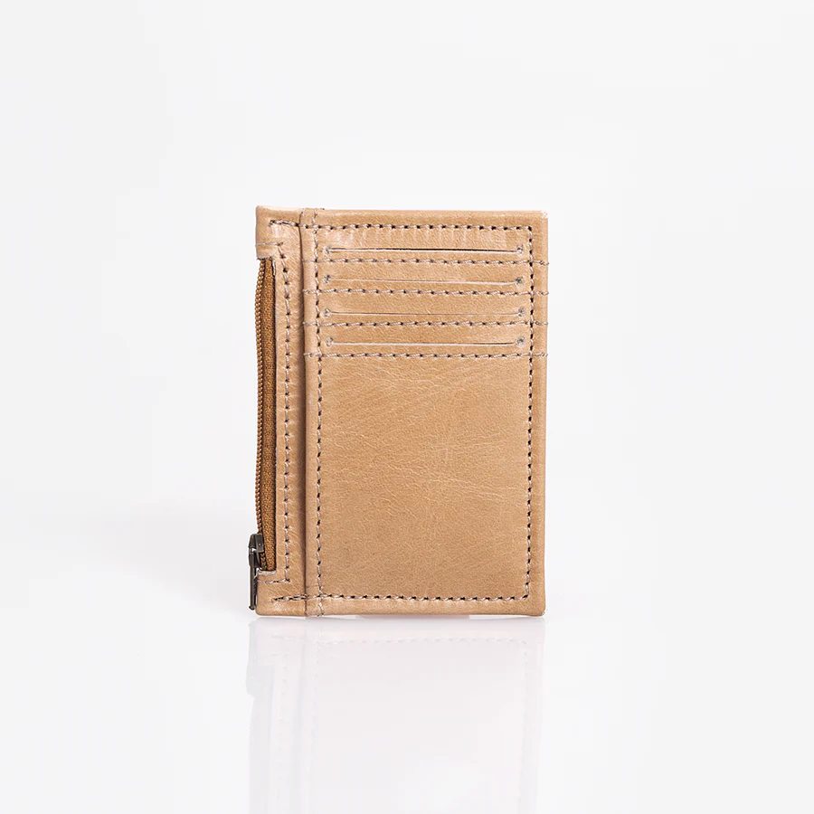 Card Wallet Hazelnut Leather