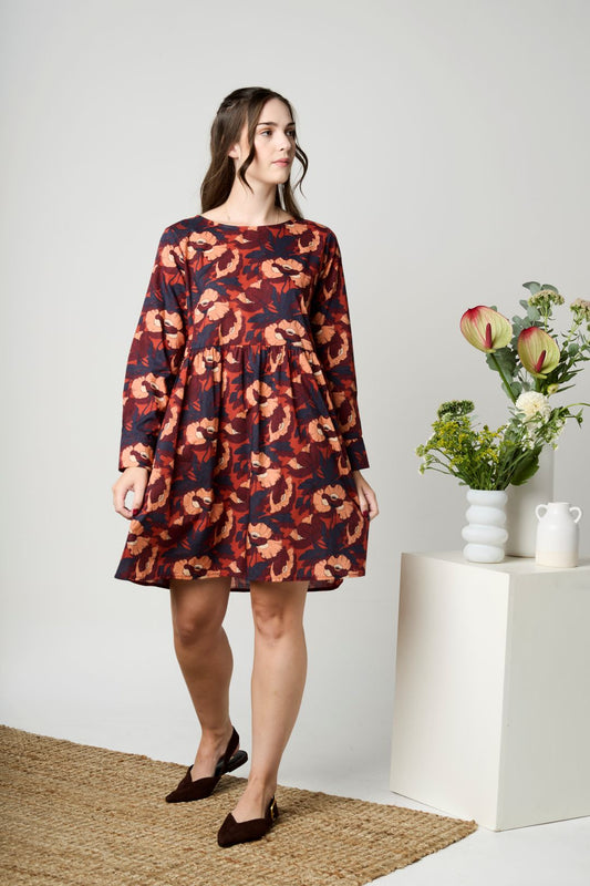 Emily Dress Butterfield Poppy