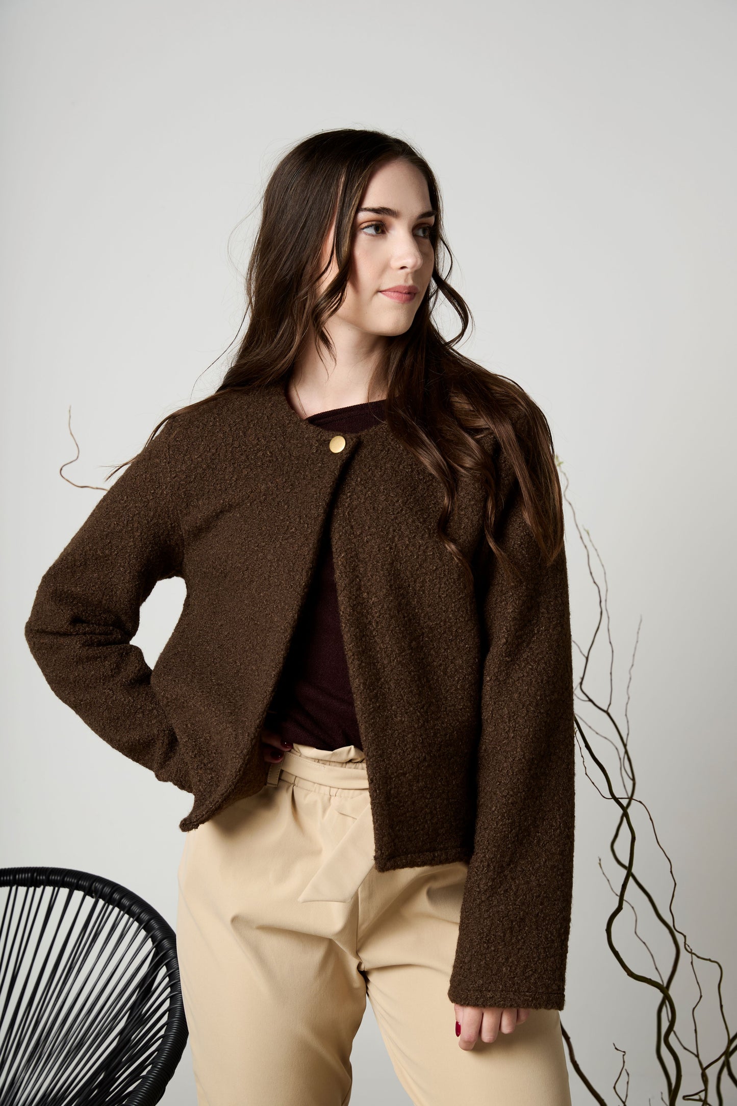 Francesca Jacket Chocolate