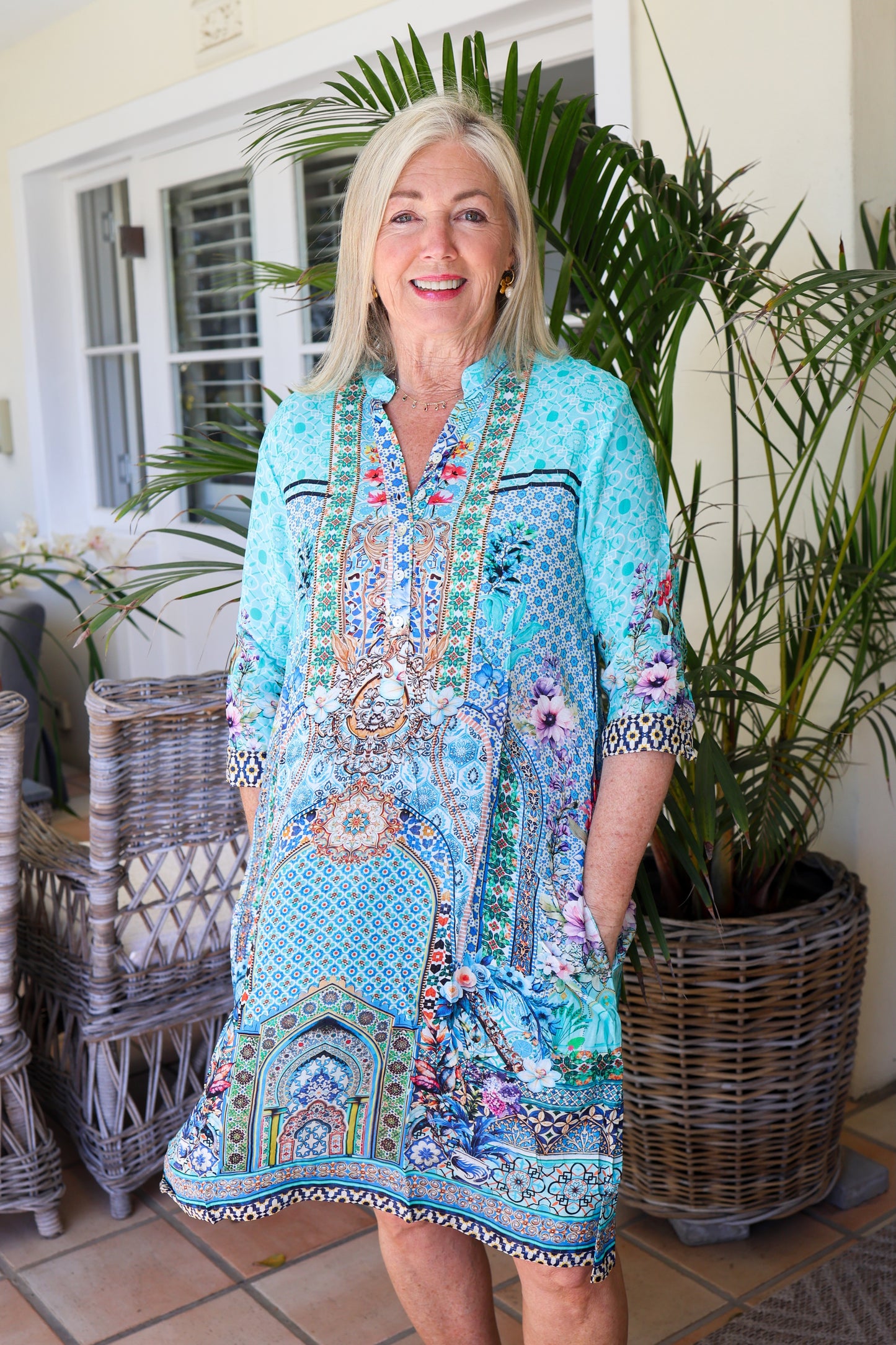 Plett Tunic Dress Grecian