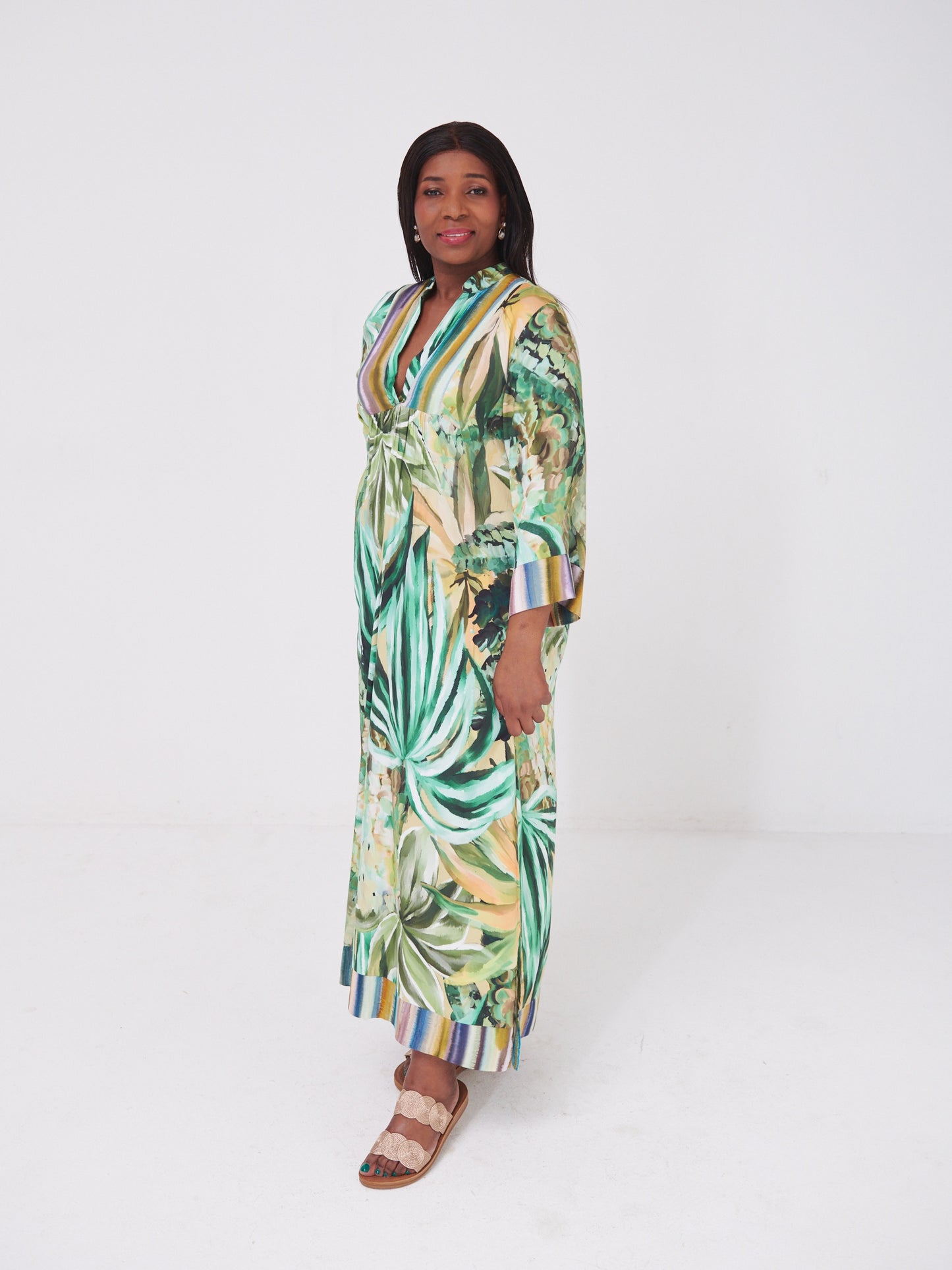 Hygge Kaftan Snapdragon Olive