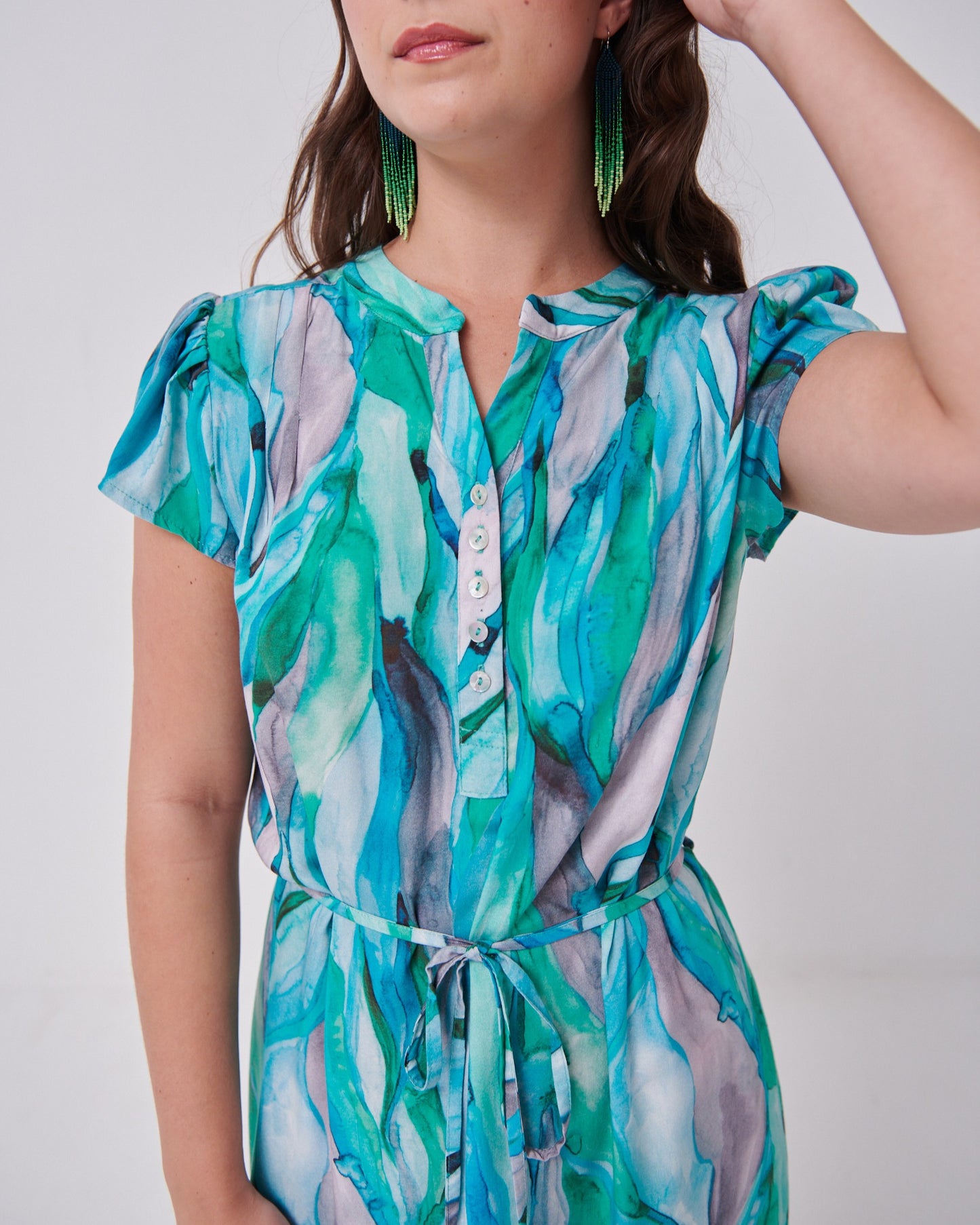 Sara Dress Verdant Green