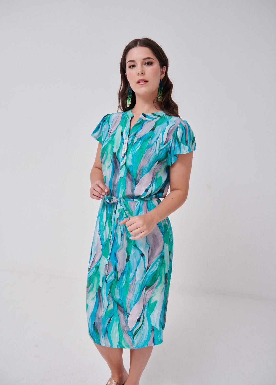 Sara Dress Verdant Green