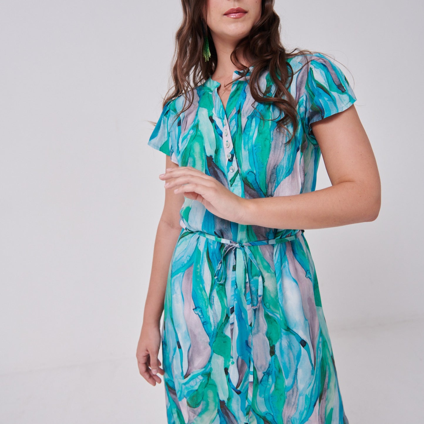 Sara Dress Verdant Green