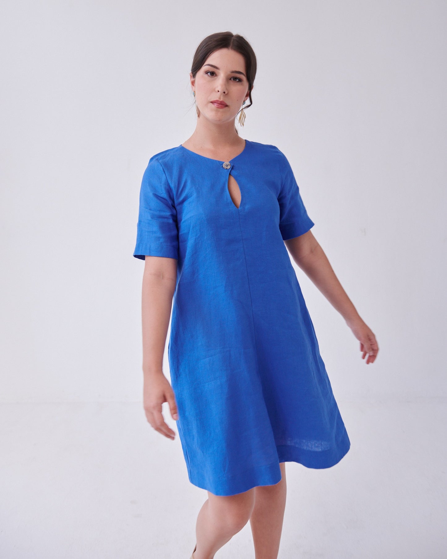 Summer Jade Dress Cobalt