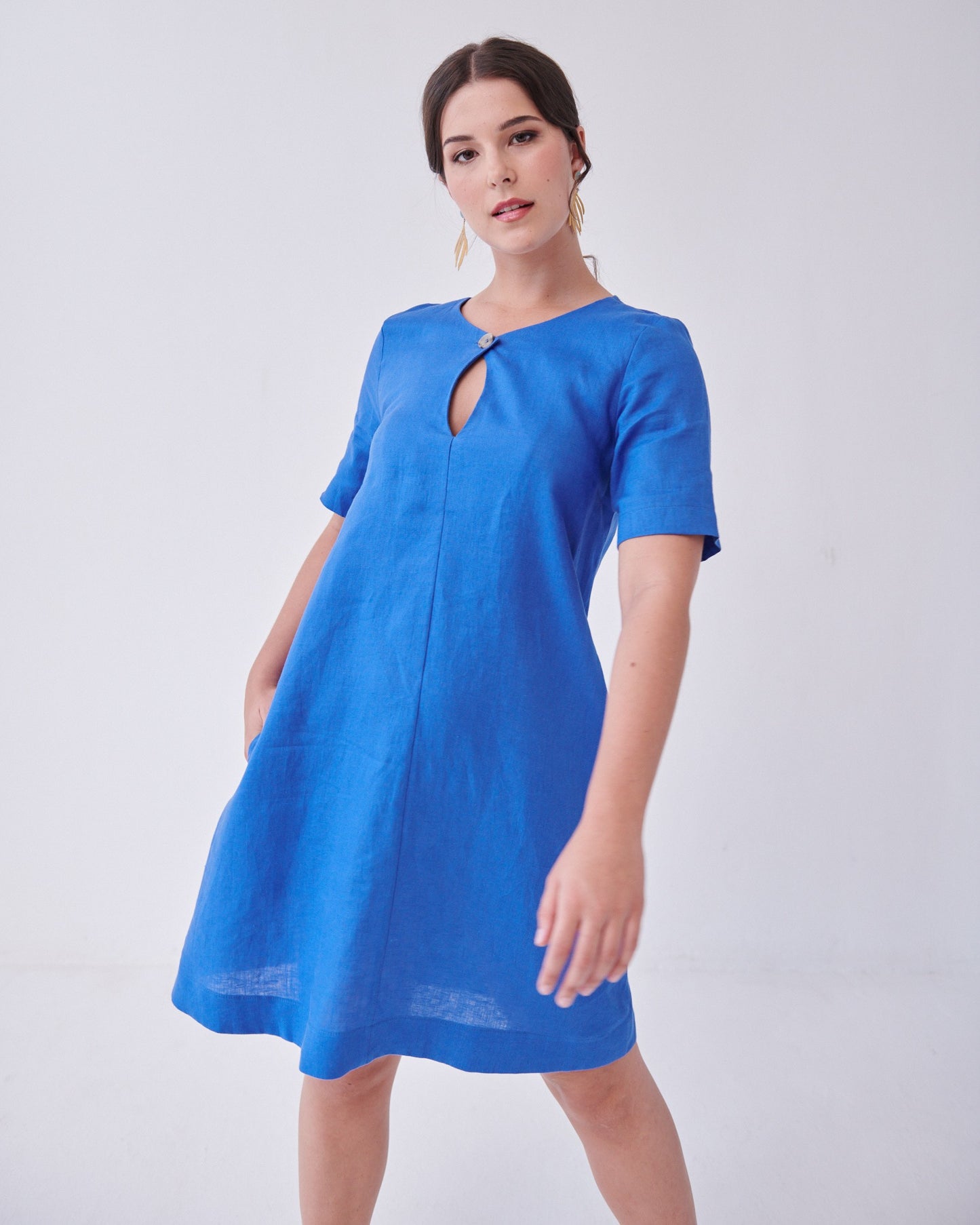 Summer Jade Dress Cobalt