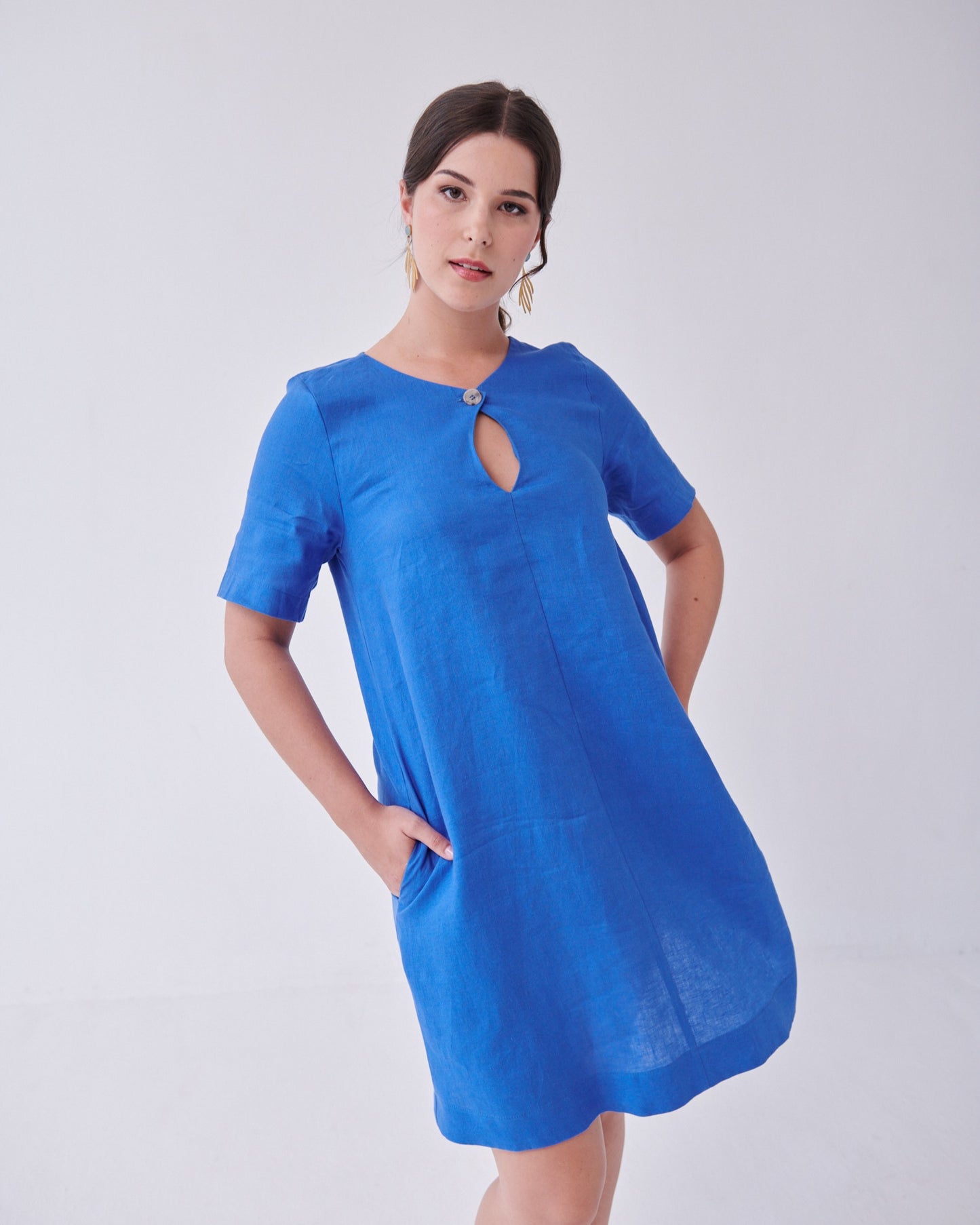 Summer Jade Dress Cobalt