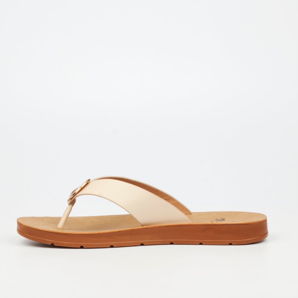 Zina Beige Ladies Sandal