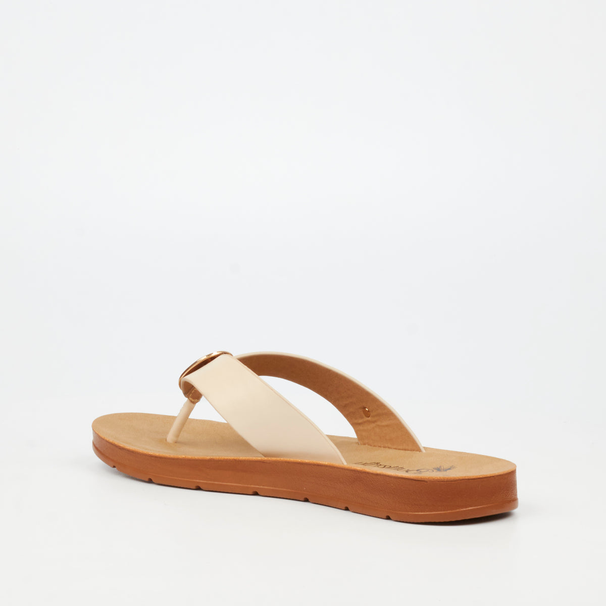 Zina Beige Ladies Sandal