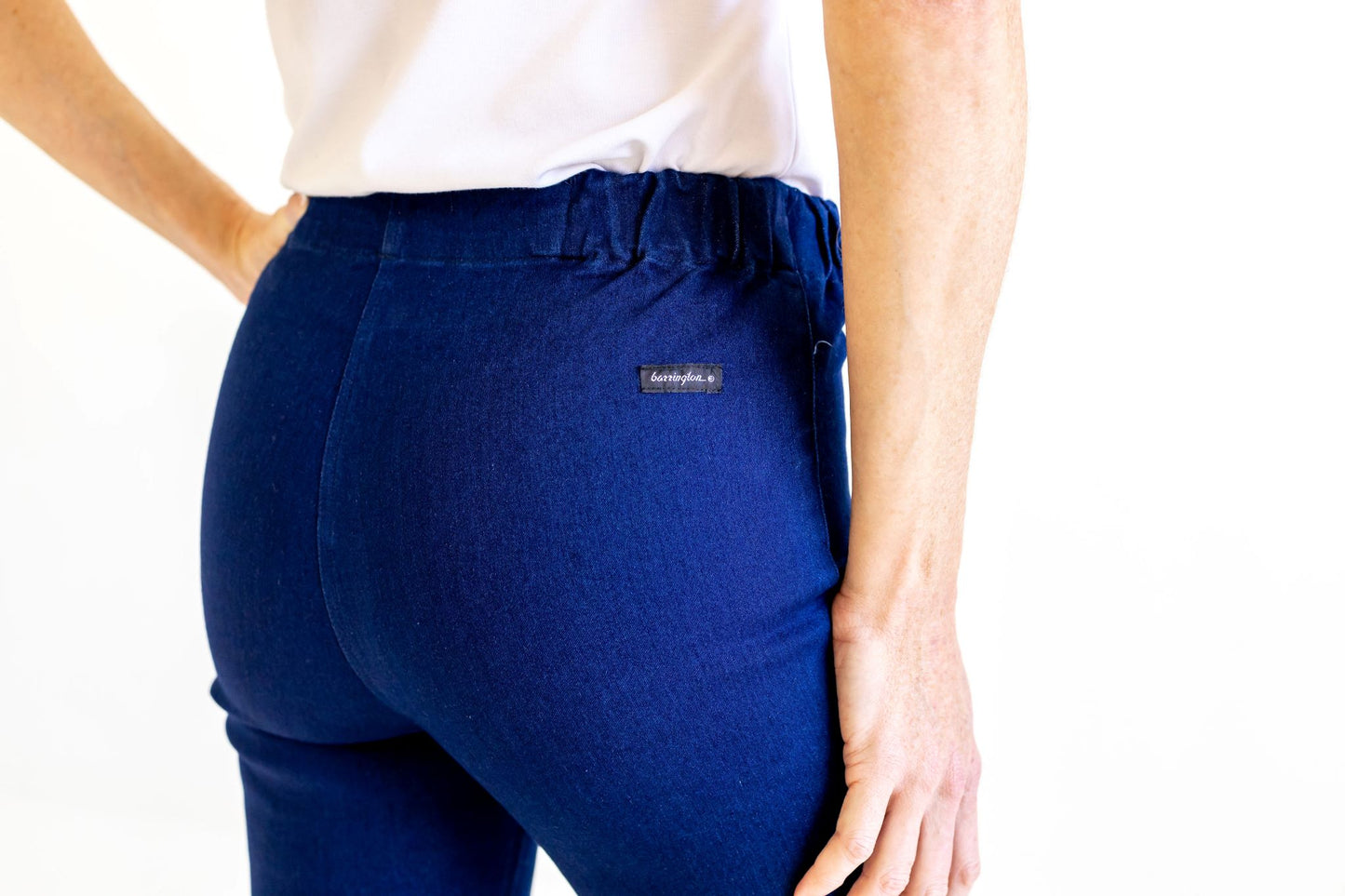 Barrington Frieda Pull-On Jeans Medium Blue Denim