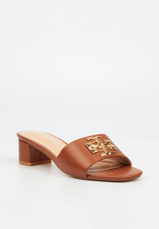 Bina Heel Sandal Chocolate