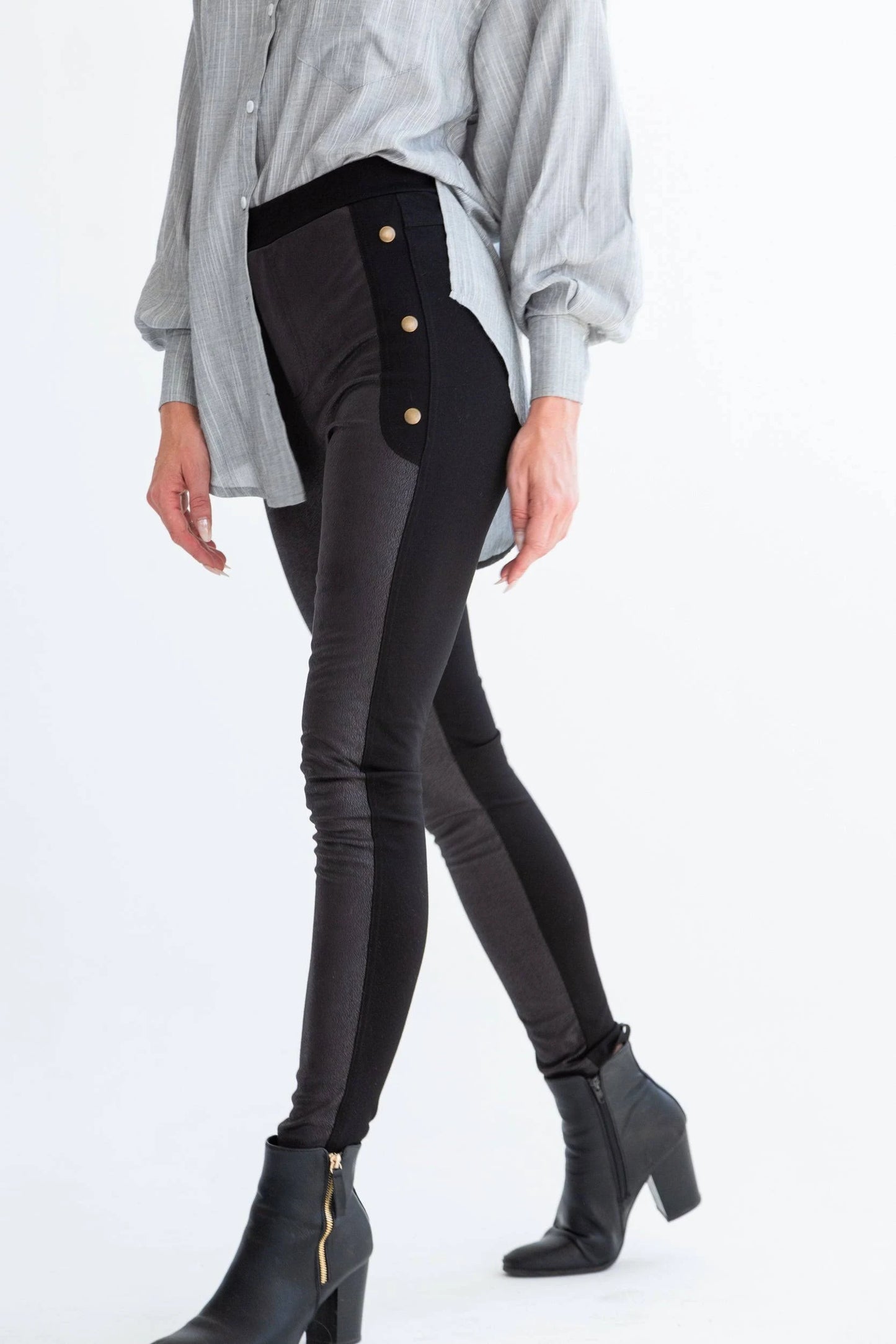 Paloma Pants Studded Black