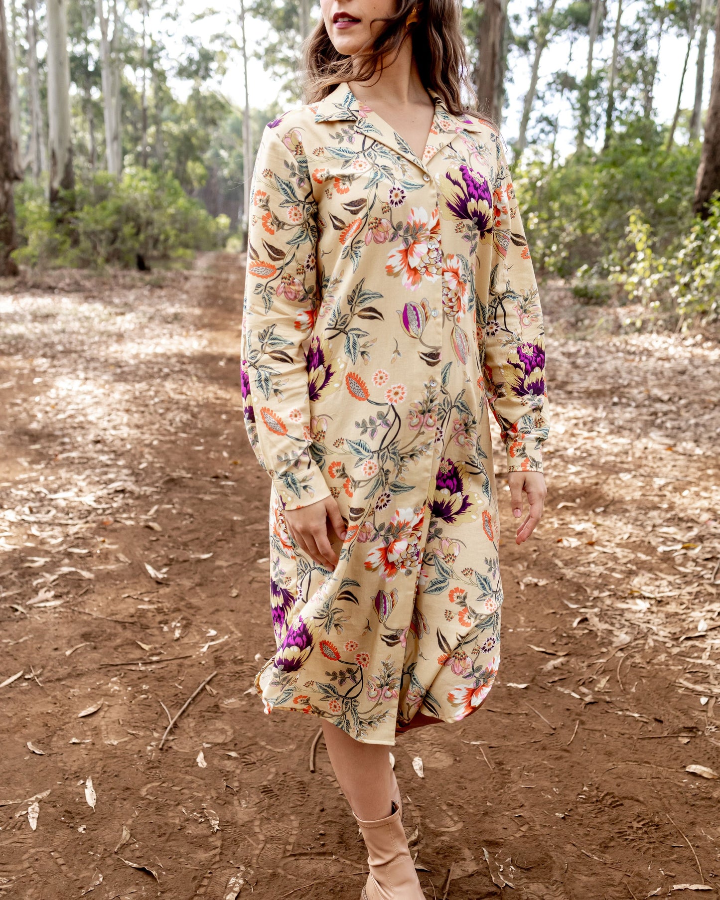 Yara Dress Buttercup Floral