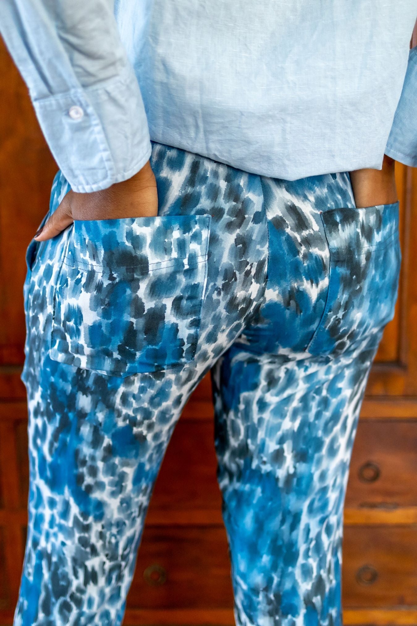 Slouchy Pants Indigo Blues