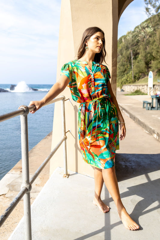 Sara Dress Creole Bright