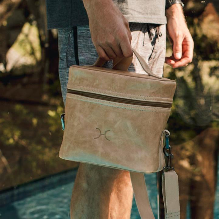 Brewski Cooler Bag Hazelnut Leather