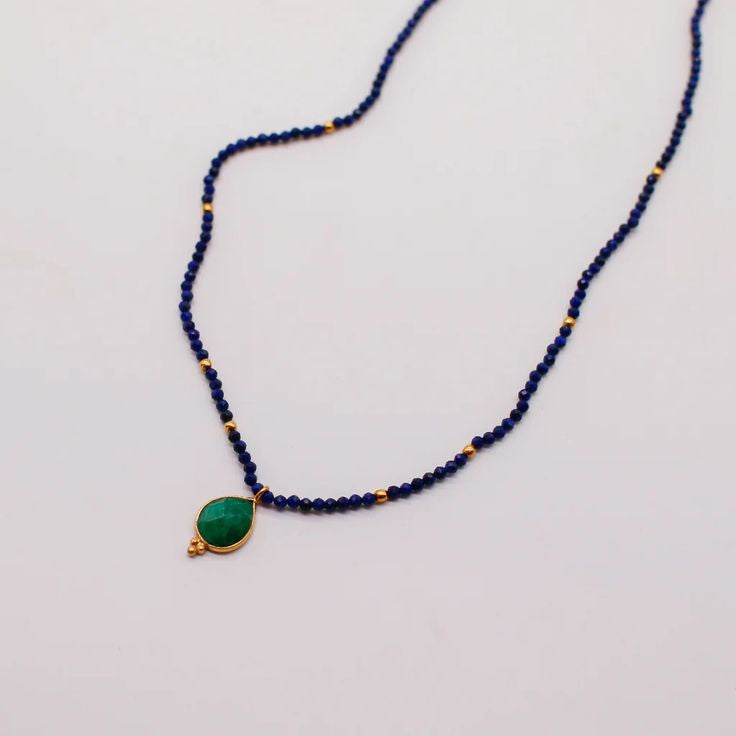 Lapis Pendant Necklace