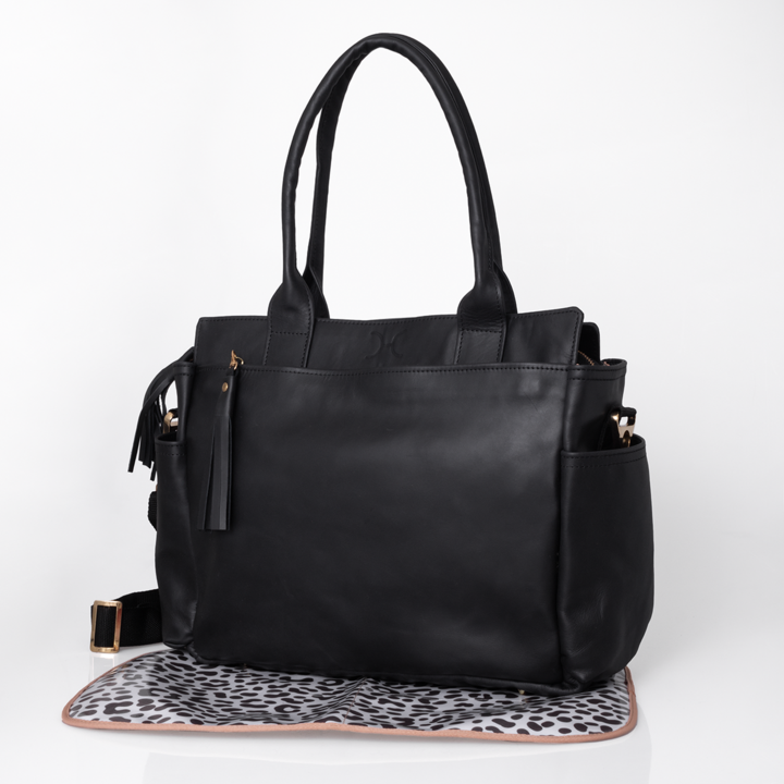 Noa Nappy Bag Leather