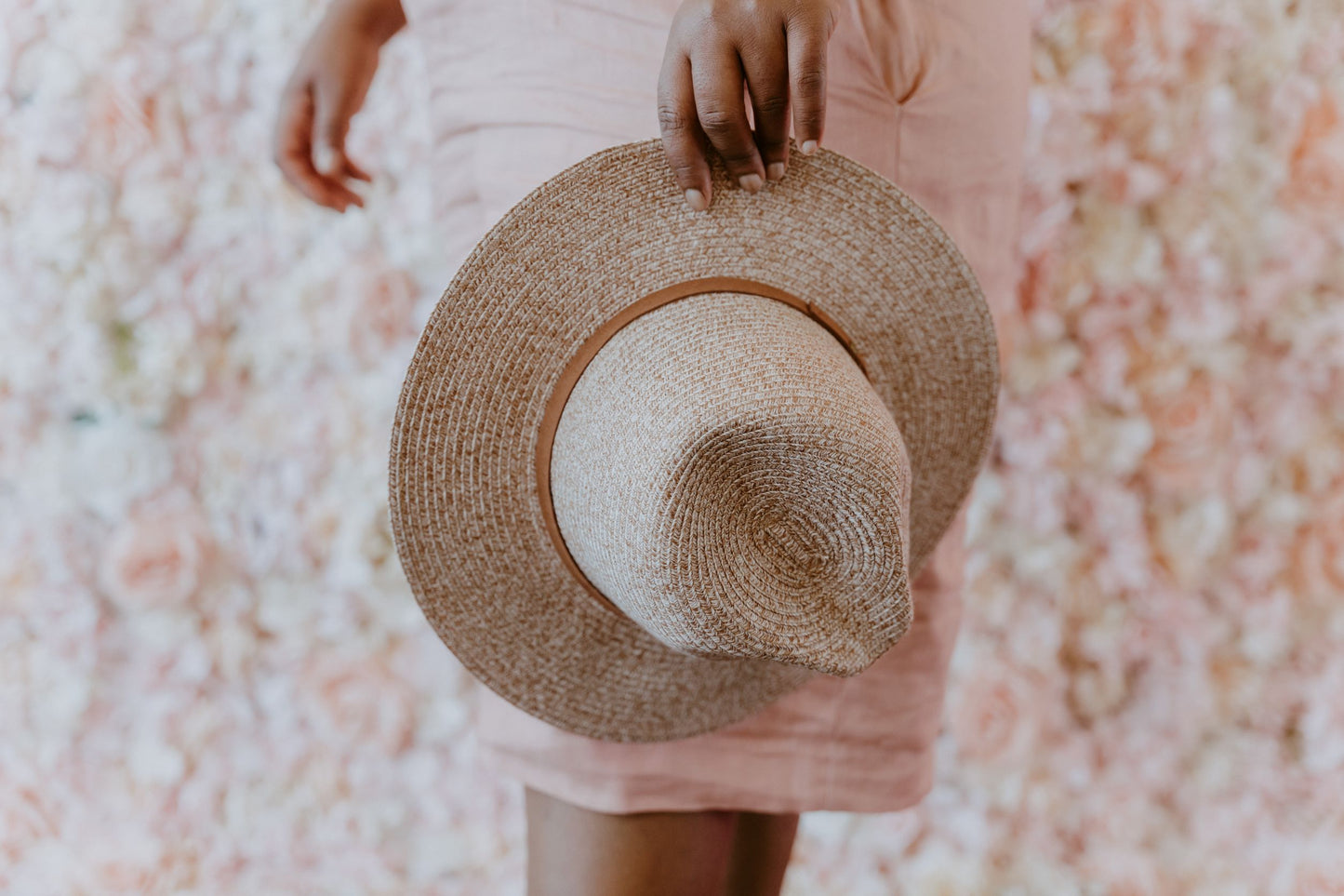 Shauna Fedora Sun Hat Mixed Camel